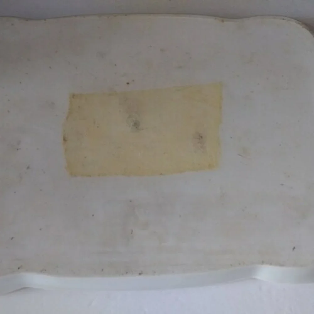 Porcelain Prussian Rose Tray - Picture 9 of 12